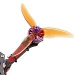 16pcs 3-Blade Props high-Speed Propellers Popo, 5inch 128mm CW CCW for Racing Frame FPV Drone 2205 2206 2306 2307 Brushless Motors,GEMFAN 51499（4 Colors）