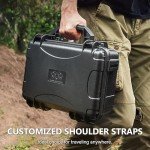 Tomat Mini 4K Case Waterproof Hard Carrying Case for DJI MINI 4K/Mini 2 /Mini 2 SE Fly More Combo Accessories