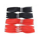 SoloGood 1045 (10x4.5) Propellers. 16 Pieces(8CW, 8CCW) Red & Black 10 inch FPV Props for F450 F550 S550 S500 FPV Quadcopter Multirotor