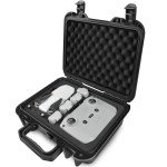 Lekufee Portable Travel Waterproof Hard Case for DJI Mini 4K/2 SE/2 and Other Accessories(CASE ONLY)