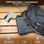 Lekufee Portable Travel Waterproof Hard Case for DJI Mini 4K/2 SE/2 and Other Accessories(CASE ONLY)