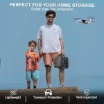 Lekufee Portable Travel Waterproof Hard Case for DJI Mini 4K/2 SE/2 and Other Accessories(CASE ONLY)
