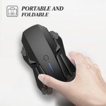 Drone with 1080 Camera for Kids Foldable Mini Drone for Kids Boys Beginners 2 Batteries Toys Drone Gestures Selfie One Key Start 360° Flips Toy Gifts for Boys Black E88