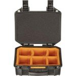 Pelican Vault - V100 Multi-Purpose Hard Case with Padded Dividers for Camera, Drone, Equipment, Electronics, and Gear (Black)