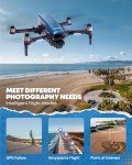 Veeniix V11 Drones with Camera for Adults 4K, 70Min Long Flight Time, Gimbal & EIS 4K/30FPS Professional Drone, 3KM Long Range, GPS Auto Return, Easy App-Controlled, Integrated FAA Remote ID