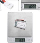FPVERA 2PCS Drone Batteries 3.7V Lipo Battery USB Charger and 650mAh Lipo Battery with Battery Charger for SYMA X5 Serial UAV Drone Quadcopter Rechargeable Battery
