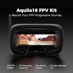 BETAFPV Aquila16 FPV Drone Kit with Altitude Hold, 8Mins Flight, for FPV Beginner to Fly Indoor Outdoor Longer, 3 Flight&Speed Modes, DVR Recording, Simulator Supported, 1S RTF Kit with ELRS 3.0