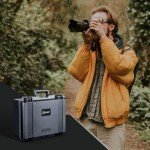 Lykus PVC1 Waterproof Hard Case with Padded Dividers for Cameras, Lenses, Dual DJI Mavic/Air/Mini drones