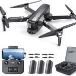 Ruko F11GIM2 Drones with Gimbal+EIS 4K Camera for Adults, 96 Min Long Flight Time16404ft Long Range FPV, Auto Return Home with GPS, Foldable Quadcopter, FAA Remote ID Compliant
