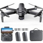 Ruko F11GIM2 Drones with Camera for Adults 4K, 64Mins Flight Time, Gimbal & EIS 4K Camera, 16404ft Digital video Transmission, GPS Auto-return Professional Quadcopter, Level 6 Wind Resistance