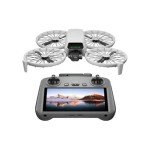 DJI Flip With RC 2 Screen Remote Controller, Follow Me Drone With 4K UHD Camera for Adults, Under 249 g, 3-Axis Gimbal Stabilization, 44000ft/13km Video Transmission, Palm Takeoff, 31-Min Flight Time