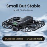 HOVERAir X1 PROMAX 8K Action Flying Camera, Foldable Drone with Camera with 42 KM/H Follow Speed, 10+ Fully Automatic Flight Modes, Fly Anywhere with OmniTerrain, SmoothCapture 2.0(Cycling Combo)