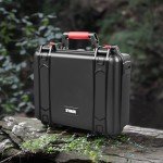 SYMIK P330-MMDL Dual Layer Mini 4 Pro Case, Waterproof Hard Carrying Case for DJI Mini 4 Pro/Mini 3/Mini 3 Pro Fly More Combo, Fits DJI RC 2/RC, RC-N2/N1, Charger Hub, Tablet Holder, Landing Pad, iPad