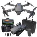 Drone With One Camera-3D Flips,Altitude Holdm，Beginners Mini Drone for Adults 1 Battery E88