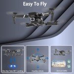 Drone With One Camera-3D Flips,Altitude Holdm，Beginners Mini Drone for Adults 1 Battery E88