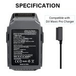 Satonaka Mavic Pro Battery, FB1-3830mAh-11.4V Intelligent Flight Replacement Batteries for DJI Mavic 1 Pro, Platinum, White（Not for Mavic 2 Pro Drone）