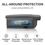 Satonaka Mavic Pro Battery, FB1-3830mAh-11.4V Intelligent Flight Replacement Batteries for DJI Mavic 1 Pro, Platinum, White（Not for Mavic 2 Pro Drone）