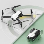 Holy Stone FPV Drone with 1080P HD Camera for Beginner Adults and Kids, HS280D Foldable RC Quadcopter with Brushless Motor, Optical Flow, Tap Fly, Voice Control, Gesture Selfie, 2 Modular Batteries