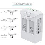 ExpertPower 2 Pack High Capacity (15.2V 5870mAh) Intelligent Flight Replacement Battery for DJI Phantom 4 Series Drones| DJI Phantom 4, Phantom 4 Pro, Phantom 4 Pro V2.0, Phantom 4 Advanced