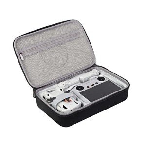 JSVER Carrying Case for DJI Mini 3 Pro/Mini 3 - Hard Shell Travel Storage Case With RC/RC-N1 Remote Controller and Accessories