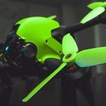 DJI FPV Drone 5328 Propellers 3-Blades Props Low Noise Quick-Release Upgrade Replacement Accessories (8pcs - 4CW 4CCW, Green)