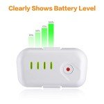 2-Pack Phantom 3 Battery, 15.2V 4480mAh Intelligent Flight Battery for DJI Phantom 3 Standard, DJI Phantom 3 Pro, DJI Phantom 3 Advanced, DJI Phantom 3 4K, DJI Phantom 3 SE Drone