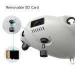 【2024 New】FIFISH V-EVO 4K60FPS Underwater Drone with Robotic Arm, with Removable SD Card, QYSEA AI Vision Lock 360° Omnidirectional Movement Underwater ROV with Depth Hold, Portable Robot with VR Control