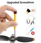 24Pcs Propellers Blades for DJI Mini 2 & 2 SE, Low-Noise Quick-Release Props Compatible with DJI Mini 2 & 2 SE Accessories [Extra Propeller Holder]