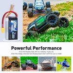 Zeee 3S Lipo Battery 2200mAh 11.1V 50C Shorty Pack Battery with XT60 Plug for RC Car Truck RC Vehicles Boat Drone RC Airplane Quadcopter Helicopter FPV Racing Hobby Models(2 Pack)