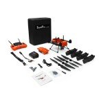 SwellPro FD2 Fisherman MAX Heavy Lift Fishing Drone with 7.0 LBS Bait Capacity, 1.5KM Long Casting Range, IP67 Waterproof Foldable Drone with 4K Camera for Adults (Advanced Set)