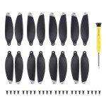 HeiyRC 16PCS Propeller for DJI Mavic Mini Drone Accessory,Replacement Backup 4726 Blade Props Airscrew Black