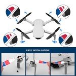 HeiyRC 16PCS Propeller for DJI Mavic Mini Drone Accessory,Replacement Backup 4726 Blade Props Airscrew Black