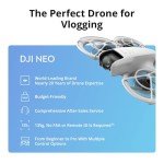 DJI Neo Three-Battery Combo, Mini Drone with 4K UHD Camera for Adults, 135g Self Flying Drone that Follows You, Palm Takeoff, Subject Tracking, QuickShots, Stabilized Video (Controller-Free)