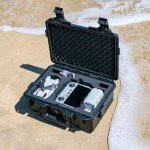 Lykus Titan MM410 Waterproof Hard Case for DJI Mini 4 Pro/Mini 3/Pro and RC2/RC/RC-N2/N1, Support 7 batteries and RC lanyard [CASE ONLY]
