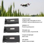 Bewinner 3PCS 3.7V 2600mAh LiPo Battery, High Battery Capacity, Rechargeable Quadcopter Drone Lithium Batter for E88max E99max P8 a15, Mini Drone Battery Spare Parts