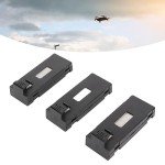 Bewinner 3PCS 3.7V 2600mAh LiPo Battery, High Battery Capacity, Rechargeable Quadcopter Drone Lithium Batter for E88max E99max P8 a15, Mini Drone Battery Spare Parts