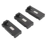 Bewinner 3PCS 3.7V 2600mAh LiPo Battery, High Battery Capacity, Rechargeable Quadcopter Drone Lithium Batter for E88max E99max P8 a15, Mini Drone Battery Spare Parts
