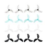 BETAFPV Gemfan 16pcs 45mm 3-Blade Whoop Drone Propeller with 1.5mm Shaft Hole Compatible for FPV Racing Like Meteor75 Pro 1S FPV Whoop Drone Quadcopter