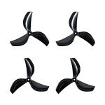 BETAFPV Gemfan 16pcs 45mm 3-Blade Whoop Drone Propeller with 1.5mm Shaft Hole Compatible for FPV Racing Like Meteor75 Pro 1S FPV Whoop Drone Quadcopter
