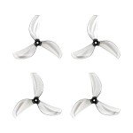 BETAFPV Gemfan 16pcs 45mm 3-Blade Whoop Drone Propeller with 1.5mm Shaft Hole Compatible for FPV Racing Like Meteor75 Pro 1S FPV Whoop Drone Quadcopter