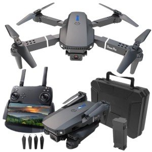 Drone With One Camera-Foldable WiFi,Altitude Hold for Adults Beginners