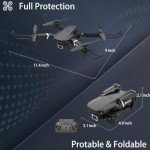 Drone With One Camera-Foldable WiFi,Altitude Hold for Adults Beginners