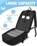 PEKREWS Mini 4 Pro Case, Waterproof Hard Carrying Case, Large Drone Bag Fits 15.6 Inch Laptop, Travel Backpack Compatible with DJI Mini 4 Pro, RC 2/ RC-N2 Controller, Fly More Combo and Accessories