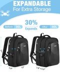 PEKREWS Mini 4 Pro Case, Waterproof Hard Carrying Case, Large Drone Bag Fits 15.6 Inch Laptop, Travel Backpack Compatible with DJI Mini 4 Pro, RC 2/ RC-N2 Controller, Fly More Combo and Accessories