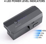 Ruko F11/F11PRO/F11GIM/F11GIM2 Drone Battery 11.1V 2500mAh/27.75Wh Li-po Rechargeable Battery and USB Cable for F11 Series RC Quadcopter Drone Black