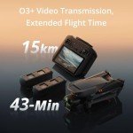 DJI Mavic 3 Pro Fly More Combo with DJI RC Pro (High-Bright Screen), 4/3 CMOS Hasselblad Camera, 3 Intelligent Flight Batteries, Charging Hub, FAA Remote ID Compliant, 4K Camera Drone for Adults