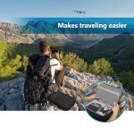 JSVER Carrying Case for DJI Mini 4 Pro EVA Hard Shell Protective Case for DJI Mini 4 Pro/Mini 3/Mini 3 Pro Travel Bag for Mini 4 Pro Fly More Combo Accessories Drone Case (DJI RC-2/RC-N2 Controller)