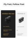 HOVERAir X1 PROMAX 8K Action Flying Camera, Foldable Drone with Camera with 42 KM/H Follow Speed, 10+ Fully Automatic Flight Modes, Fly Anywhere with OmniTerrain, SmoothCapture 2.0(Bacis Combo)