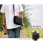 JSVER Hard Travel Case for DJI Mini 4/Mini 3 Pro, Carrying Case for DJI RC/RC-N2, Remote Controller, Batteries, Propellers and Accessories