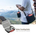 JSVER Hard Travel Case for DJI Mini 4/Mini 3 Pro, Carrying Case for DJI RC/RC-N2, Remote Controller, Batteries, Propellers and Accessories